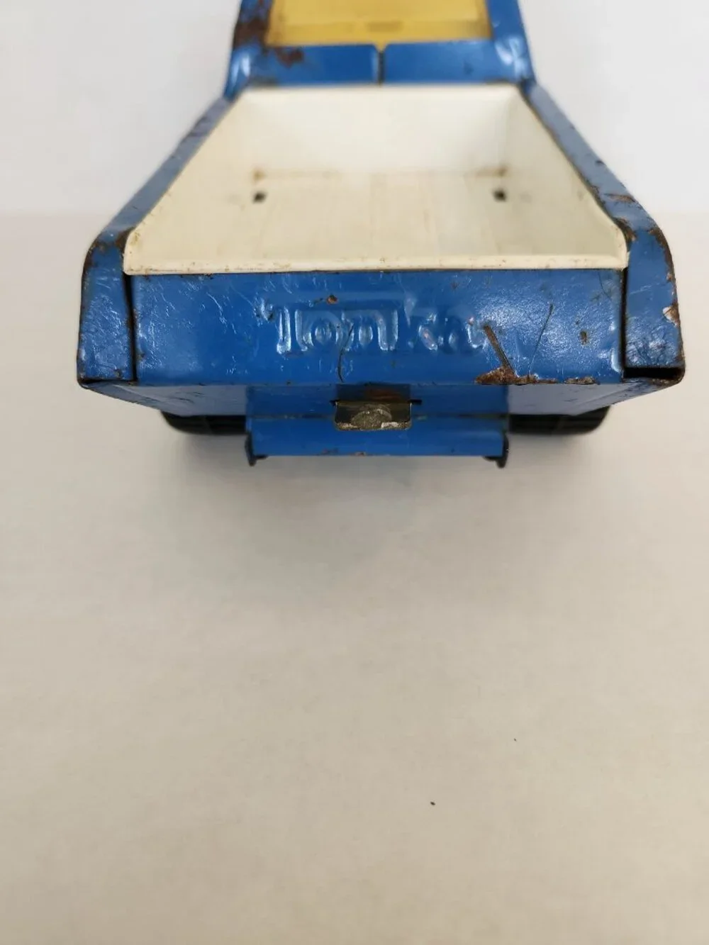 Vintage Tonka Toy Pick-up Truck 1970’s Pressed Steel Blue Metal Retro Look T1